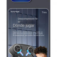 Boxeador musical de pared con guantes, 3 velocidades y luces LED, Bluetooth - details 3