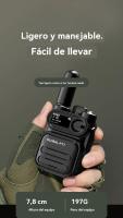 Mini Walkie-talkie portátil de 2 vías con Linterna, Distancia ilimitada de 5000 km, Red pública global, 4G - details 6