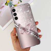 Funda de teléfono con diseño de mariposa y pantera para Samsung, carcasa trasera suave y transparente para móvil Samsung Galaxy A54, 5G, SM-A546B - details 48