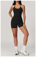 Conjunto de Shorts de Yoga de Cintura Alta Secado Rápido, Cómodo, Plegable, Belleza - details 14