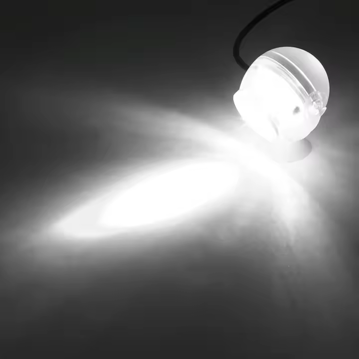 Foco LED pequeño para pecera, luz de acuario que cambia de color, gradiente colorido, luz de buceo - 1