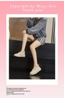 Zapatos blancos pequeños de cuero con suela de espuma, nueva plataforma de un solo pedal, zapatos de mujer retro versátiles, mocasines. - details 18