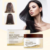 Mascarilla nutritiva de colágeno para reparar las puntas abiertas, iluminadora y brillo, para el cuidado del cabello - details 1