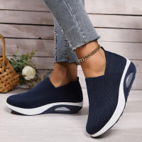 Zapatos ortopédicos antideslizantes con cojín de aire para mujer, zapatillas transpirables con plataforma, para caminar - details 21