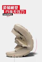 Sandalias de verano para hombre, zapatos informales, zapatillas para exteriores, chanclas para caminar en la playa, comodidad, diseñador de lujo, cuero ligero de moda - details 13