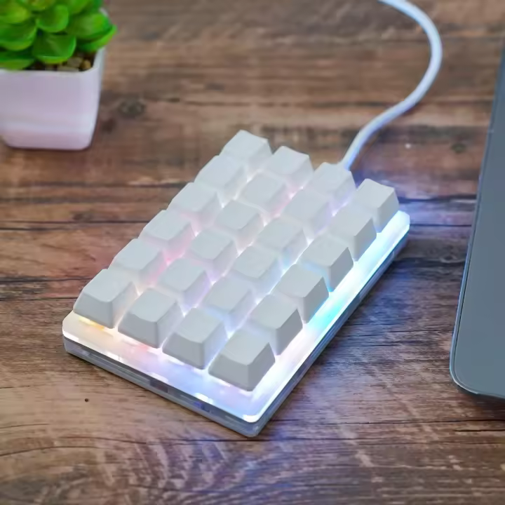 USB personalizado Nical 24 negro/teclado para juegos Sayo dispositivo atajo teclas de teclado programables Ro - 1