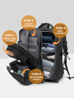Mochila de Hombre Grande 40L Portátil, Impermeable, Antirrobo con USB Ideal para Trabajo Diario, Viajes, Estudios - details 3