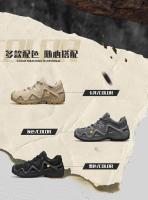 Zapatos deportivos para hombre, novedad de 2025, botas planas para correr, zapatos de senderismo antideslizantes de alta calidad, zapatos de senderismo al aire libre con suela de goma para hombre - details 5