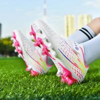 Zapatos de fútbol AG FG para niños, botas de fútbol de entrenamiento profesional, zapatillas de fútbol para niños, zapatillas de fútbol de césped para niños - details 24