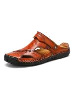 2025 nuevas sandalias de hombre, sandalias huecas de doble uso, sandalias casuales de playa transpirables para hombre de talla grande - details 1