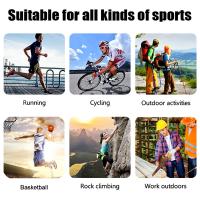 Rodillera ajustable de 1 piezas para hombre y mujer, soporte con almohadilla de Gel para rótula, dolor de rodilla, ACL, MCL, recuperación de lesiones, entrenamiento, deportes - details 17