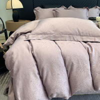 100Ropa de cama de cuatro piezas de algodón de fibra larga de Aksu100%Tapa de algodón 100% para salir, conjunto de cuatro piezas - details 6