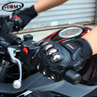 SUOMY-guantes de Moto de dedo completo para hombre, Manoplas de carreras de Motocross, ciclismo, Verano - details 2