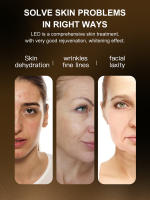 Mascarilla Facial LED de terapia de luz NIR, máscara de fotones Respirable, 3 colores, rojo, azul, 807, lámpara antienvejecimiento, acné, arrugas, reducción de cara completa, cuello - details 3