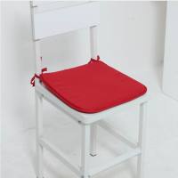 Square Chair Cushion Seat Pad 100% Cotton Shell Filling Dining Chair Cushion With Ties Non-Slip Sofa Dinning Chair Pad - details 3