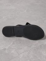 Zapatillas planas de moda casual para primavera-verano 2025 Uso hogareño y al aire libre sin cordones Combinables con todo Vacaciones en la playa - details 8