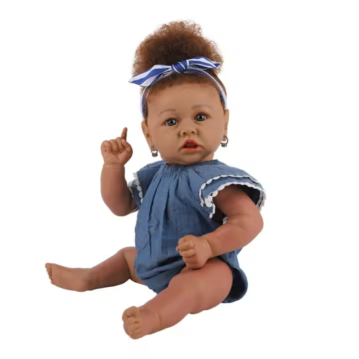 Muñeca De Bebé Reborn Realista De 50 CM Con Piel Pintada En 3D - 1