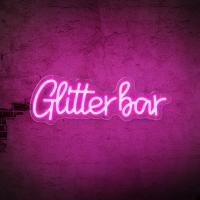Gltter Bar LED letrero de neón alimentado por USB para dormitorio acogedor hombre cueva Snack Bar Hotel boda fiesta de cumpleaños hogar Bar fiestas clubes bar - details 3