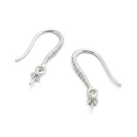 Latón color oro de 18 quilates, compatible con cuentas de medio agujero con ganchos de medio pasador para pendientes, joyería de alta calidad, accesorios para manualidades. - details 58