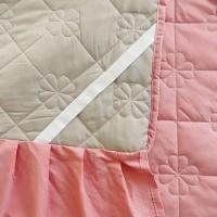 Protector de colchón antideslizante con borde de roble, color sólido, tamaño completo para cama doble o individual - details 13