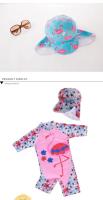 Conjunto de Natación de Moda para Niñas Pequeñas 2025 Traje de Baño de Surf con Gorra - details 33