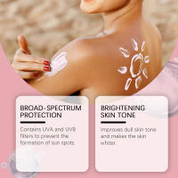 Crema iluminadora Hidratante diaria Protección de aislamiento Crema de cuidado con revestimiento UV - details 6