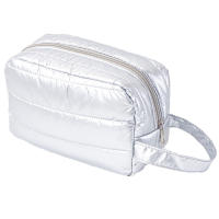 Bolsa de lavado para cosméticos, organizador de maquillaje de estilo Simple, bonito diseño, regalo perfecto para madre y novia - details 4