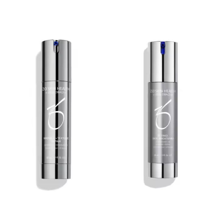 ZO SKIN Arrugas + Reparación de Textura 50ml + Retinol Skin Brightener 0.5% 50ml Set de dos piezas - 1