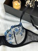 Babydoll de encaje bordado erótico, lencería Sensual de encaje, conjunto de sujetador 2024 para mujer, ropa interior íntima, disfraces sexys, conjunto de sujetador y bragas - details 3