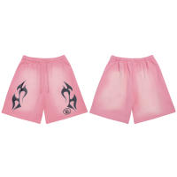 Pantalones cortos deportivos de secado rápido para hombre, pantalón informal de playa, estilo novio, cinco bolsillos, baloncesto, moda de verano - details 10