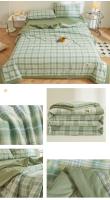 Bonenjoy, 1 unidad, edredón de verano, edredón de estilo a cuadros, edredón fino suave, manta acolchada para habitación de niños y adultos (sin funda de almohada) - details 16