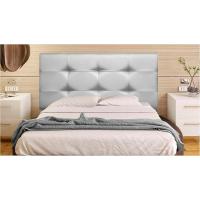 Big Tennessee tapizado en de Dormitorio Medidas cabecero de Cama niño, Juvenil y Matrimonio Cabezal, tapizado, Acolchado (150x70, Blanco) - details 6