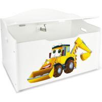 Caja de Juguetes Blanca con Almacenamiento Tamaño 68 x 42 x 46 Ideal para Dormitorio de Niños - details 13