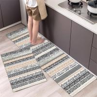 Juego de alfombrillas antideslizantes y lavables para el hogar, felpudo bohemio de Mandala para cocina, dormitorio, sala de estar, puerta de entrada y habitación - details 0