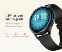 Reloj inteligente VE15 para entrenamiento de respiración, dispositivo con función de linterna, detección ECG, fotografía remota, llamadas por Bluetooth, novedad de 2024 - details 5