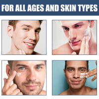 Hidratante facial para hombre 6 en 1: crema facial antienvejecimiento - Tratamiento de bolsas para los ojos - Cuidado de la piel para hombres 50 ml - details 6