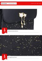 Marca FOXER, mochila de gran capacidad con cremallera de retales para mujer, nuevo diseño, bolsos universitarios para mujer, bolso de hombro de colegio para chicas adolescentes - details 13