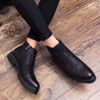 Nueva Idea de producto 2025, botas de trabajo de cuero genuino Chelsea con tobillo bonito de calidad Original, zapatos para hombre - details 7
