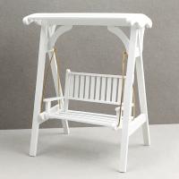 Muebles en miniatura para casa de muñecas, silla columpio, hamaca, juguete de decoración, muebles de jardín en miniatura - details 3