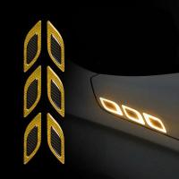 12 Tiras de Fibra de Carbono para 3D Bumperes Cinta de Advertencia de Seguridad - details 10