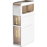 Mueble auxiliar de baño con ruedas y cajones. Gabinete de Almacenamiento Estrecho. Armario Lateral Impermeable para Toallas de Baño. Armario auxiliar de baño. Cajonera móvil. - details 22
