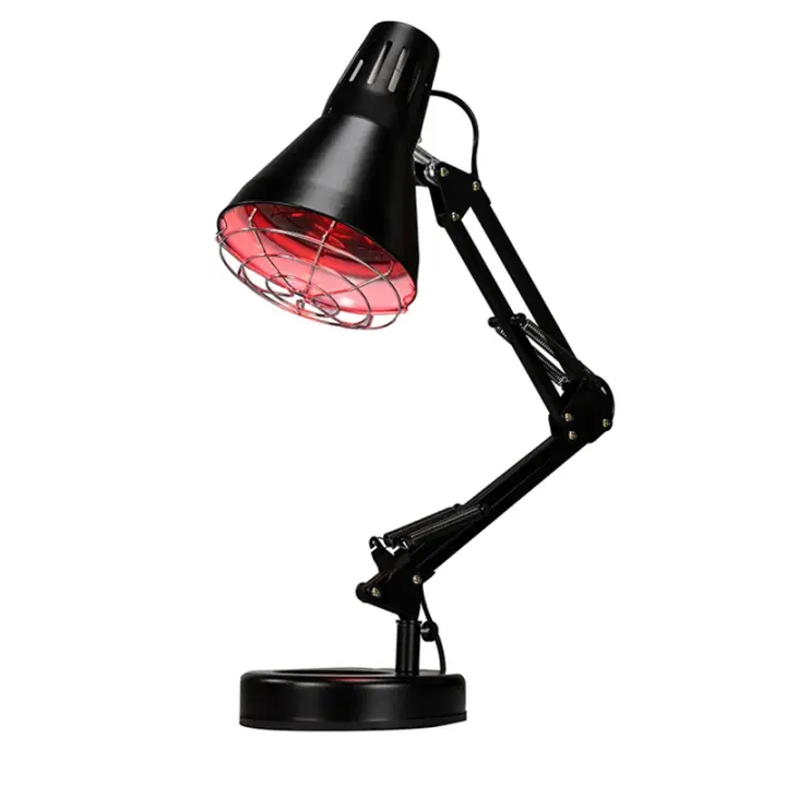 Lámpara de Terapia Infrarroja de 150W Luz Roja para Masaje Muscular, Alivio del Dolor Muscular, Belleza y Peluquería - 1