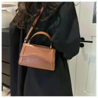 Bolso Cruzado de Cuero PU de Alta Calidad Color Sólido, Bolso Compacto para Mujeres, Bolso Messenger Pequeño - details 11