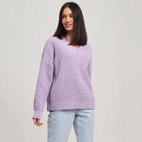 Suéter Casual de Mujer para Otoño e Invierno, Cuello en V, Elegante, Holgado, de Punto. - details 19