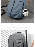 Mochila escolar de gran capacidad para hombre y mujer, morral Universal con colgante para ordenador, 1 unidad, 14 pulgadas - details 17