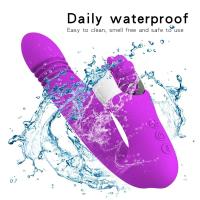 Vibrador de Lengua Telescópica Dildo Caliente para Estimulación Clitoriana y Punto G - details 4