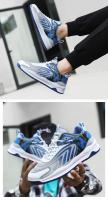 Primavera/Verano Zapatillas deportivas para hombre Zapatillas de running transpirables de suela gruesa Zapatillas ligeras - details 10