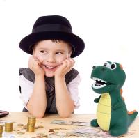 Hucha infantil de dinosaurio Regalo de Navidad/Cumpleaños de plástico indestructible, gran capacidad, adorno, grande, vinilo a prueba de caídas, regalo para niños - details 1