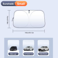 Sombra de Sol para Parabrisas de Coche Nano Coating de 4 Capas Protección UV Plegable para Camión SUV Automóvil Visera de Vidrio Película de Protección Solar - details 0