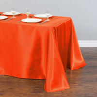 Mantel de Mesa de Satén Overlay de Tela Rectangular para Bodas, Baby Showers, Fiestas de Navidad - details 17